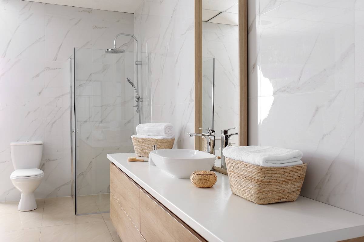 Choosing the Right White Bathroom Countertop Material